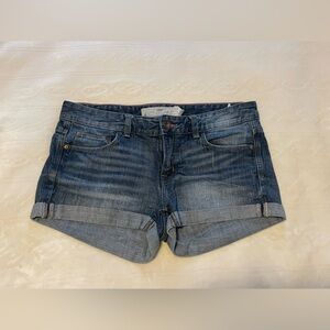 Women's Blue Denim Shorts